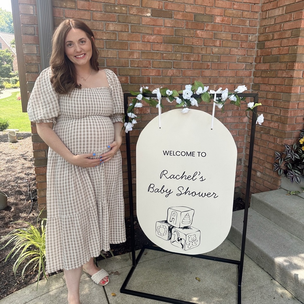 Nothing Fits But Maternity - Mommy & Me Kiko Dress Taupe Gingham